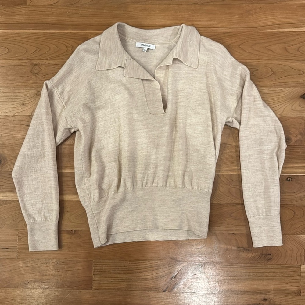 Madwell women’s lightweight v neck pullover